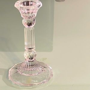 Small Crystal Candle Holder-NWOT